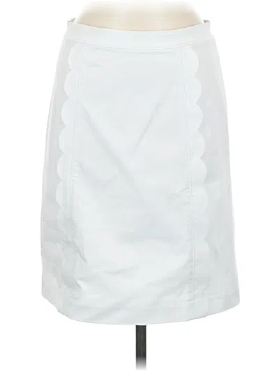 Pre-owned J. Mclaughlin Casual Skirt In White