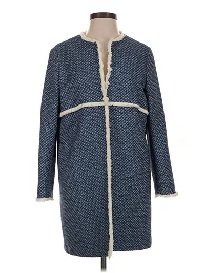 Pre-owned J. Mclaughlin Coat In Blue