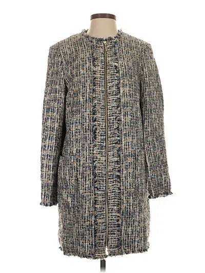 Pre-owned J. Mclaughlin Coat In Blue