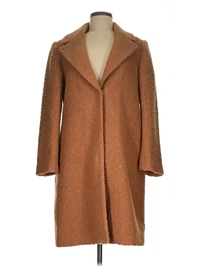Pre-owned J. Mclaughlin Coat In Brown