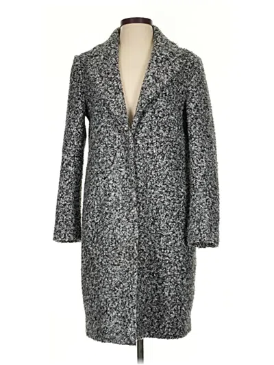 Pre-owned J. Mclaughlin Coat In Gray