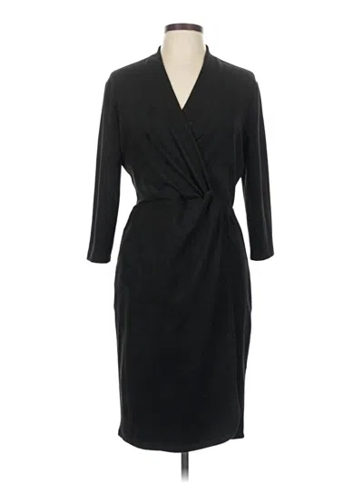 Pre-owned J. Mclaughlin Cocktail Dress In Black