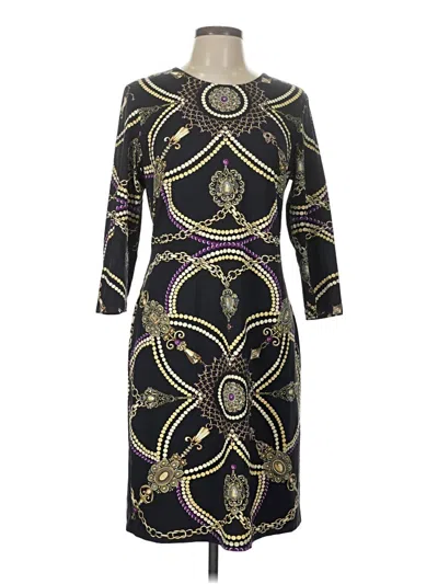 Pre-owned J. Mclaughlin Cocktail Dress In Black