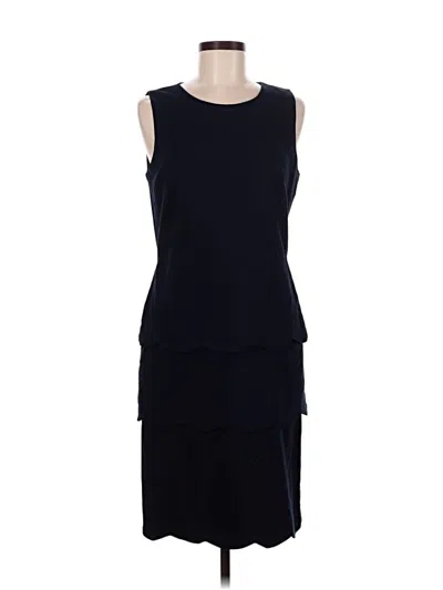 Pre-owned J. Mclaughlin Cocktail Dress In Black