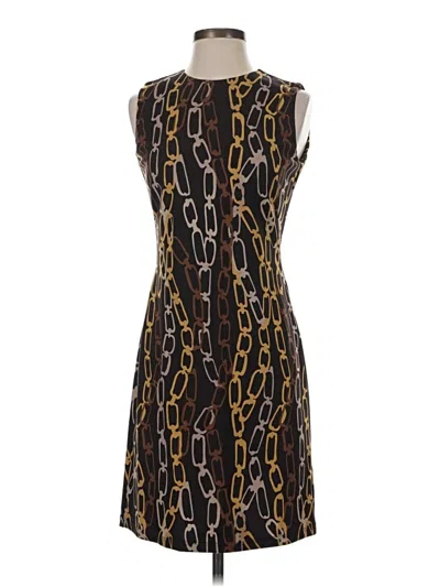 Pre-owned J. Mclaughlin Cocktail Dress In Black