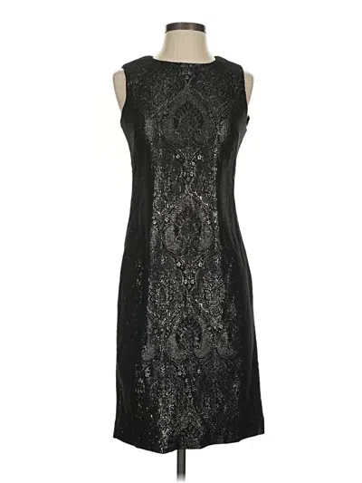 Pre-owned J. Mclaughlin Cocktail Dress In Black