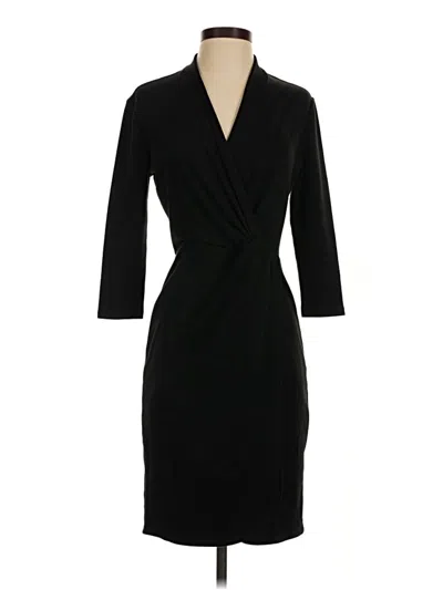 Pre-owned J. Mclaughlin Cocktail Dress In Black