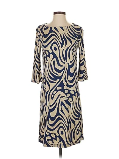 Pre-owned J. Mclaughlin Cocktail Dress In Blue