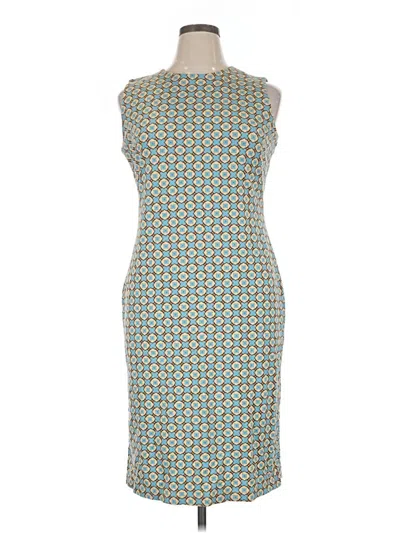Pre-owned J. Mclaughlin Cocktail Dress In Blue