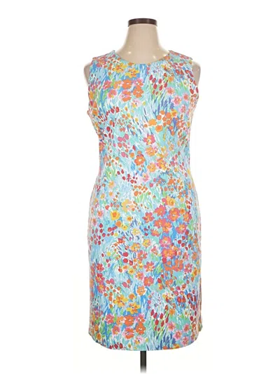 Pre-owned J. Mclaughlin Cocktail Dress In Blue