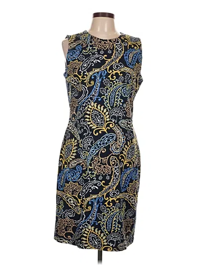 Pre-owned J. Mclaughlin Cocktail Dress In Blue