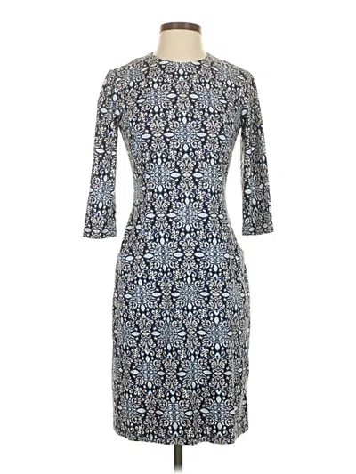 Pre-owned J. Mclaughlin Cocktail Dress In Blue