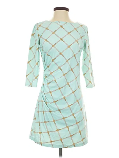 Pre-owned J. Mclaughlin Cocktail Dress In Blue