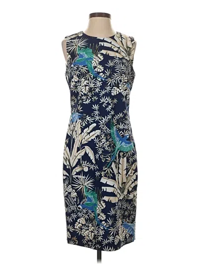 Pre-owned J. Mclaughlin Cocktail Dress In Blue