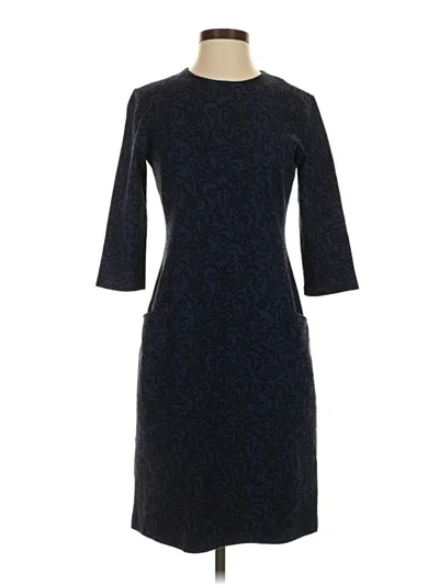 Pre-owned J. Mclaughlin Cocktail Dress In Blue
