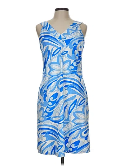 Pre-owned J. Mclaughlin Cocktail Dress In Blue