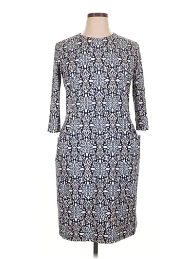 Pre-owned J. Mclaughlin Cocktail Dress In Blue