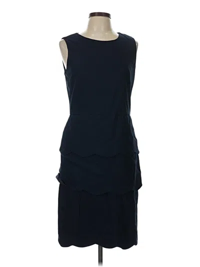 Pre-owned J. Mclaughlin Cocktail Dress In Blue
