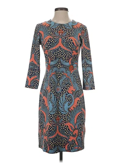 Pre-owned J. Mclaughlin Cocktail Dress In Blue