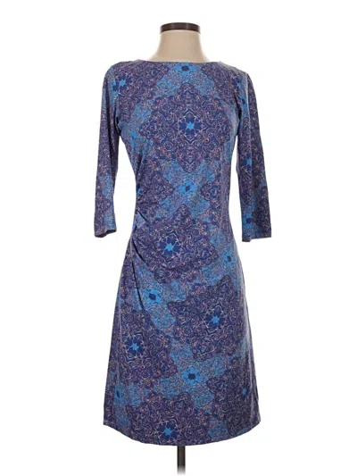 Pre-owned J. Mclaughlin Cocktail Dress In Blue