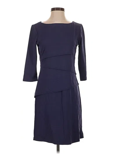Pre-owned J. Mclaughlin Cocktail Dress In Blue