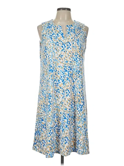 Pre-owned J. Mclaughlin Cocktail Dress In Blue