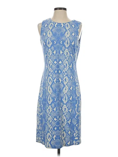 Pre-owned J. Mclaughlin Cocktail Dress In Blue