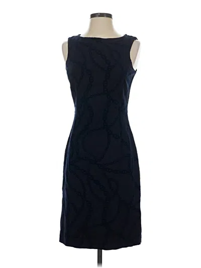 Pre-owned J. Mclaughlin Cocktail Dress In Blue