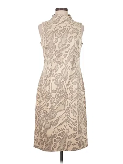 Pre-owned J. Mclaughlin Cocktail Dress In Brown