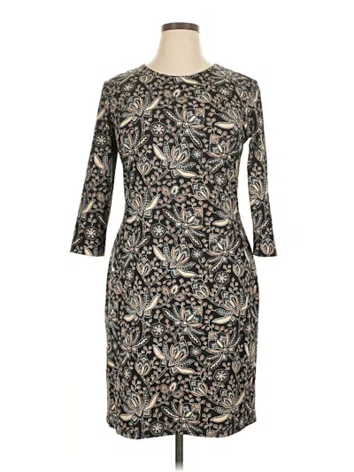 Pre-owned J. Mclaughlin Cocktail Dress In Gray