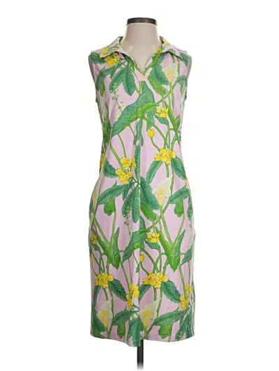 Pre-owned J. Mclaughlin Cocktail Dress In Green
