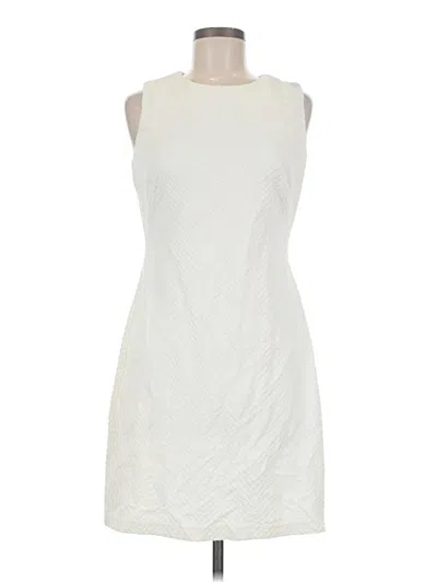Pre-owned J. Mclaughlin Cocktail Dress In Ivory
