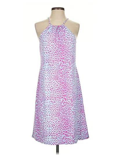 Pre-owned J. Mclaughlin Cocktail Dress In Purple