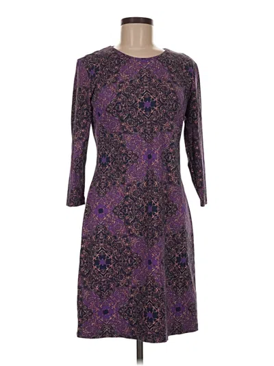 Pre-owned J. Mclaughlin Cocktail Dress In Purple