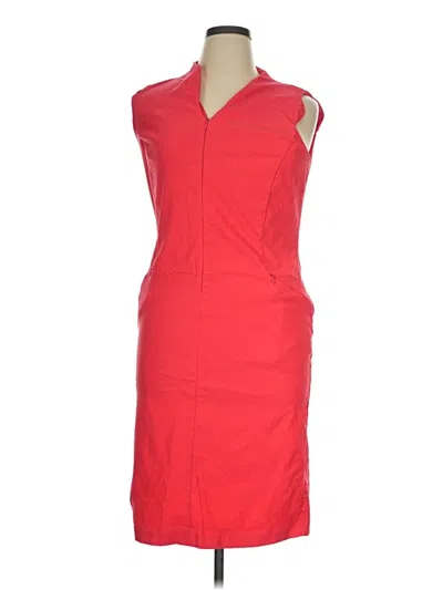 Pre-owned J. Mclaughlin Cocktail Dress In Red