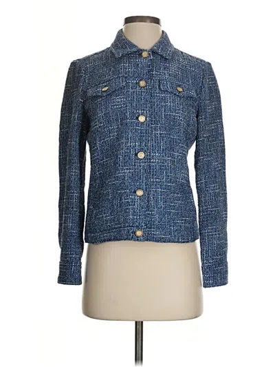 Pre-owned J. Mclaughlin Denim Jacket In Blue