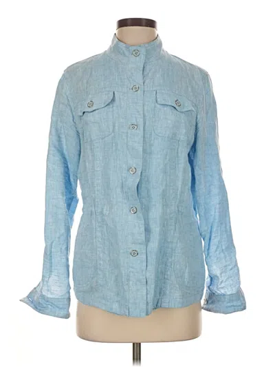 Pre-owned J. Mclaughlin Denim Jacket In Blue