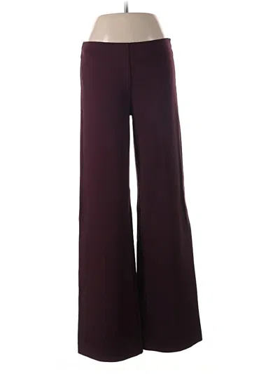 Pre-owned J. Mclaughlin Dress Pants In Burgundy