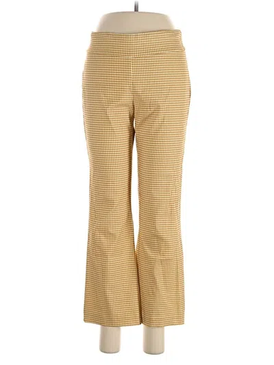 Pre-owned J. Mclaughlin Dress Pants In Gold