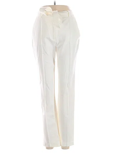 Pre-owned J. Mclaughlin Dress Pants In Ivory