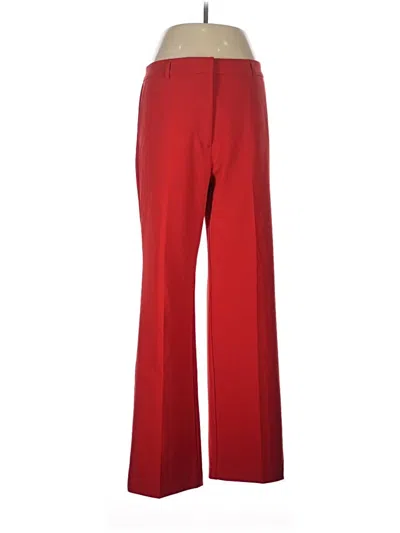 Pre-owned J. Mclaughlin Dress Pants In Red