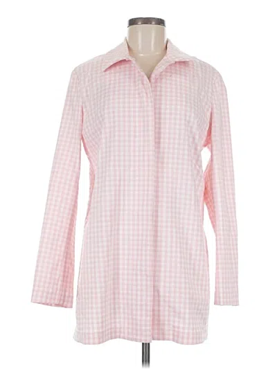 Pre-owned J. Mclaughlin Fleece Jacket In Pink