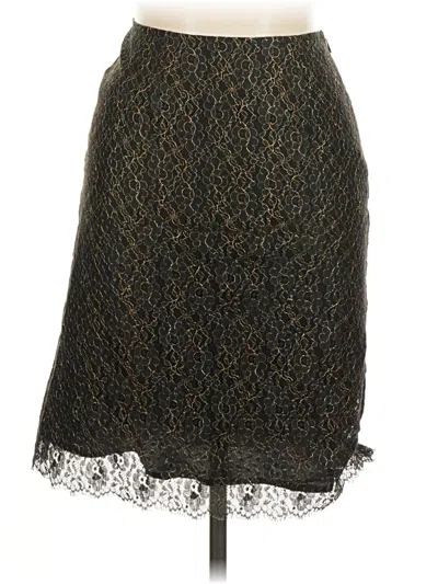 Pre-owned J. Mclaughlin Formal Skirt In Black