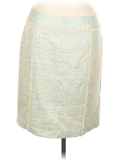Pre-owned J. Mclaughlin Formal Skirt In Blue