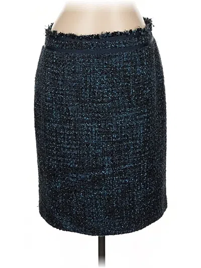 Pre-owned J. Mclaughlin Formal Skirt In Blue