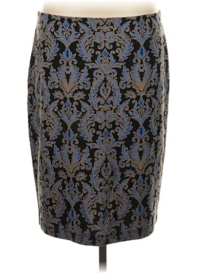 Pre-owned J. Mclaughlin Formal Skirt In Blue