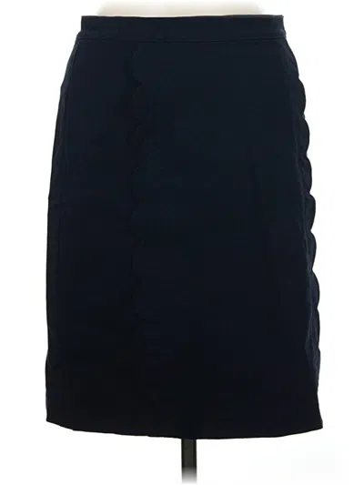 Pre-owned J. Mclaughlin Formal Skirt In Blue