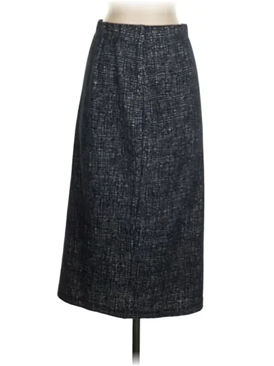 Pre-owned J. Mclaughlin Formal Skirt In Gray