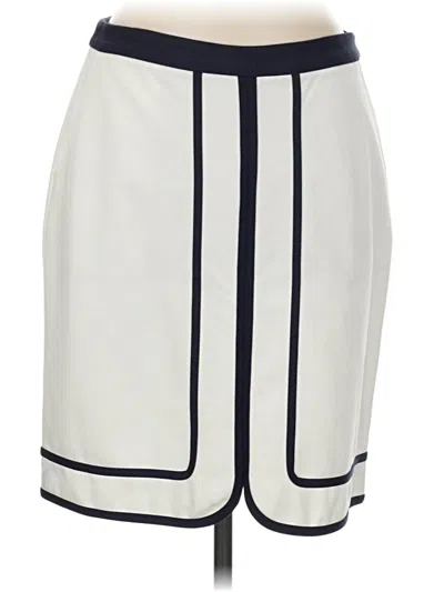 Pre-owned J. Mclaughlin Formal Skirt In Ivory