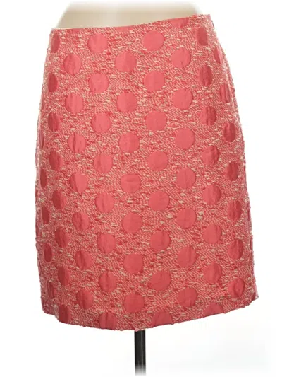 Pre-owned J. Mclaughlin Formal Skirt In Red
